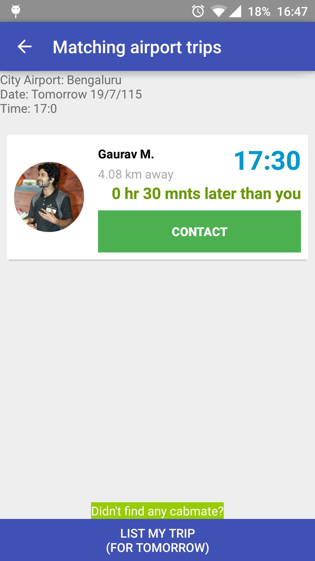 Dropper - Airport cab sharing