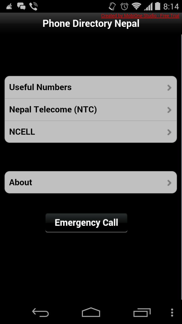 Phone Directory Nepal