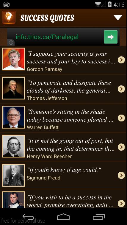 Daily Success Quotes