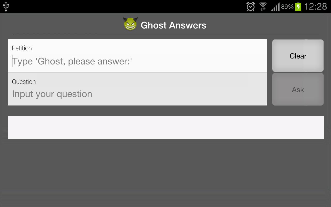 Ghost Answers