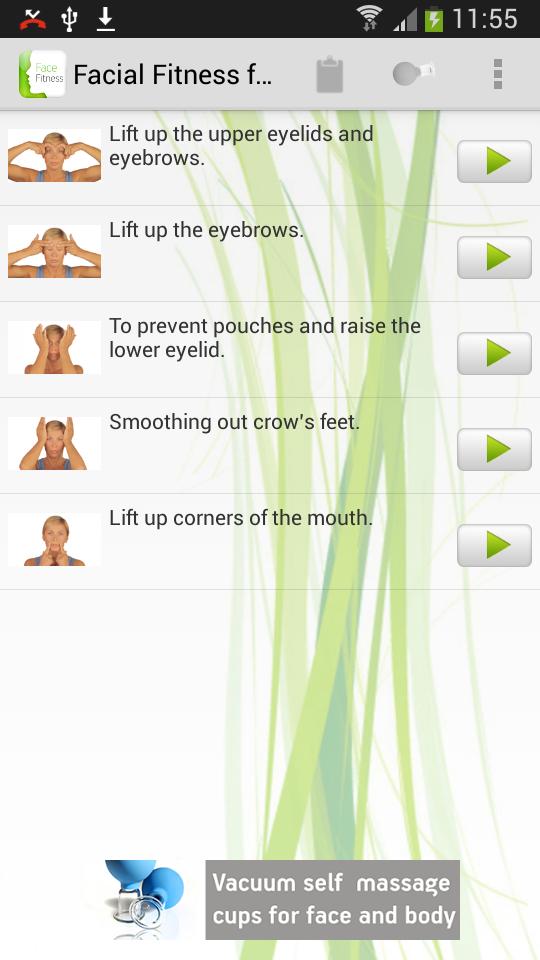 Facial Exercises Fitness-Yoga