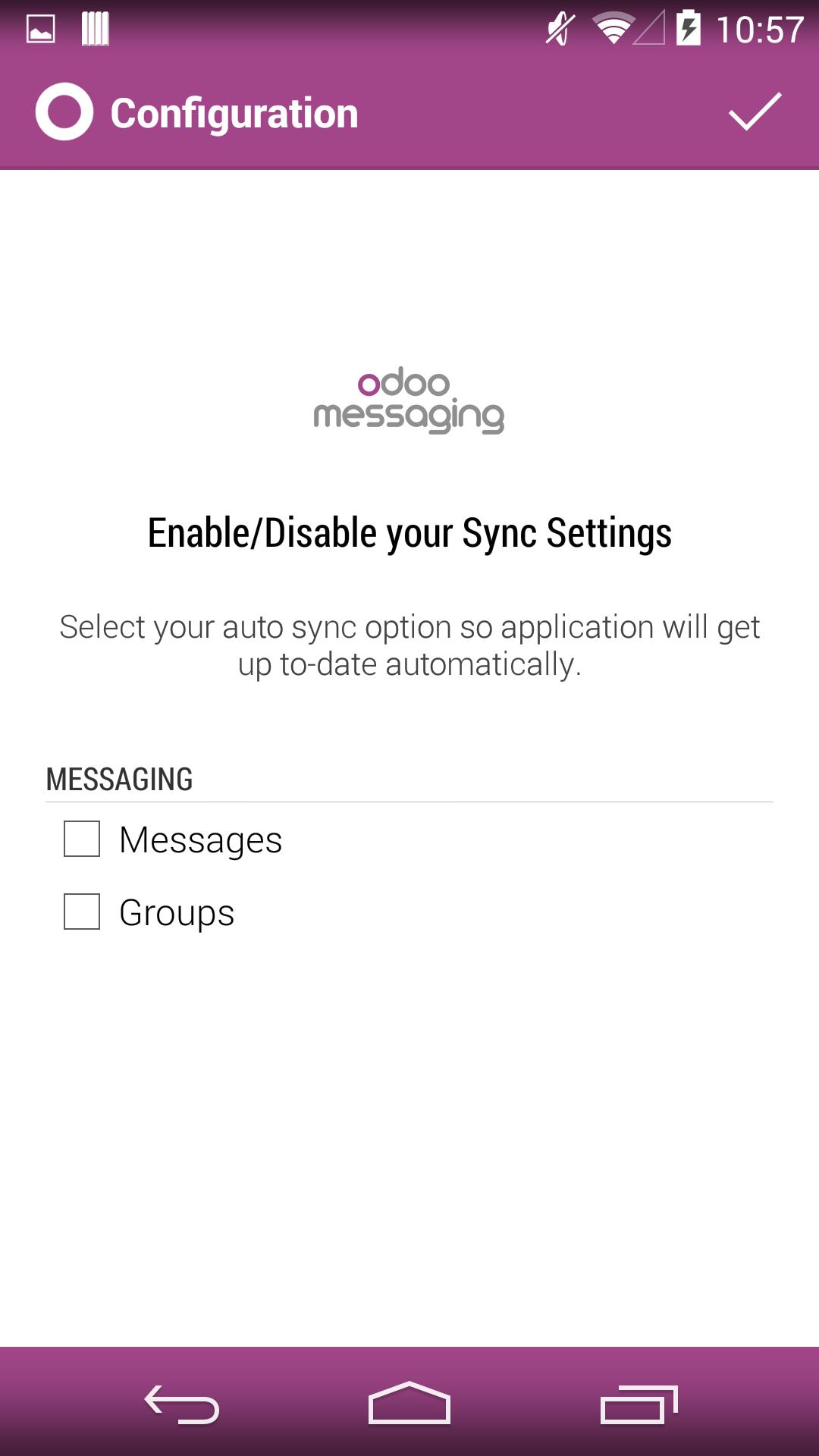 Odoo Messaging