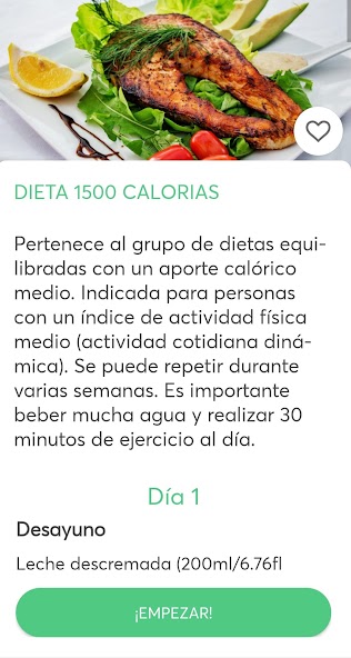 Diets for losing weight