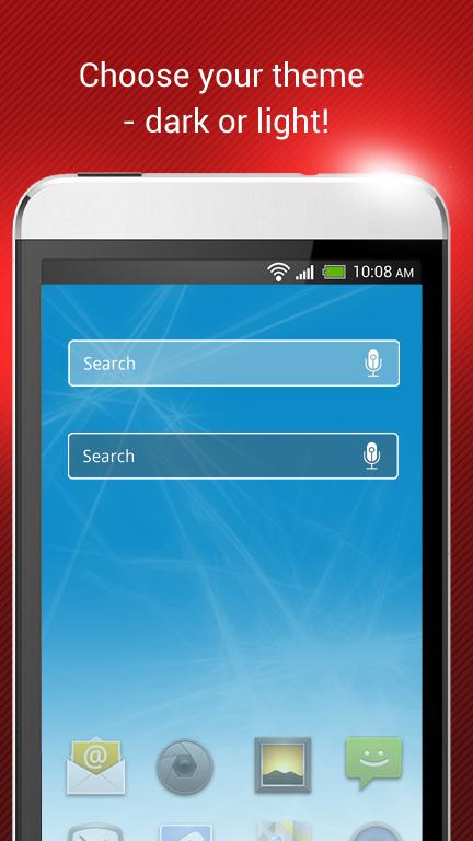 Search Widget: Web & Phone