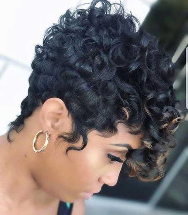 Short Black Women Haircuts