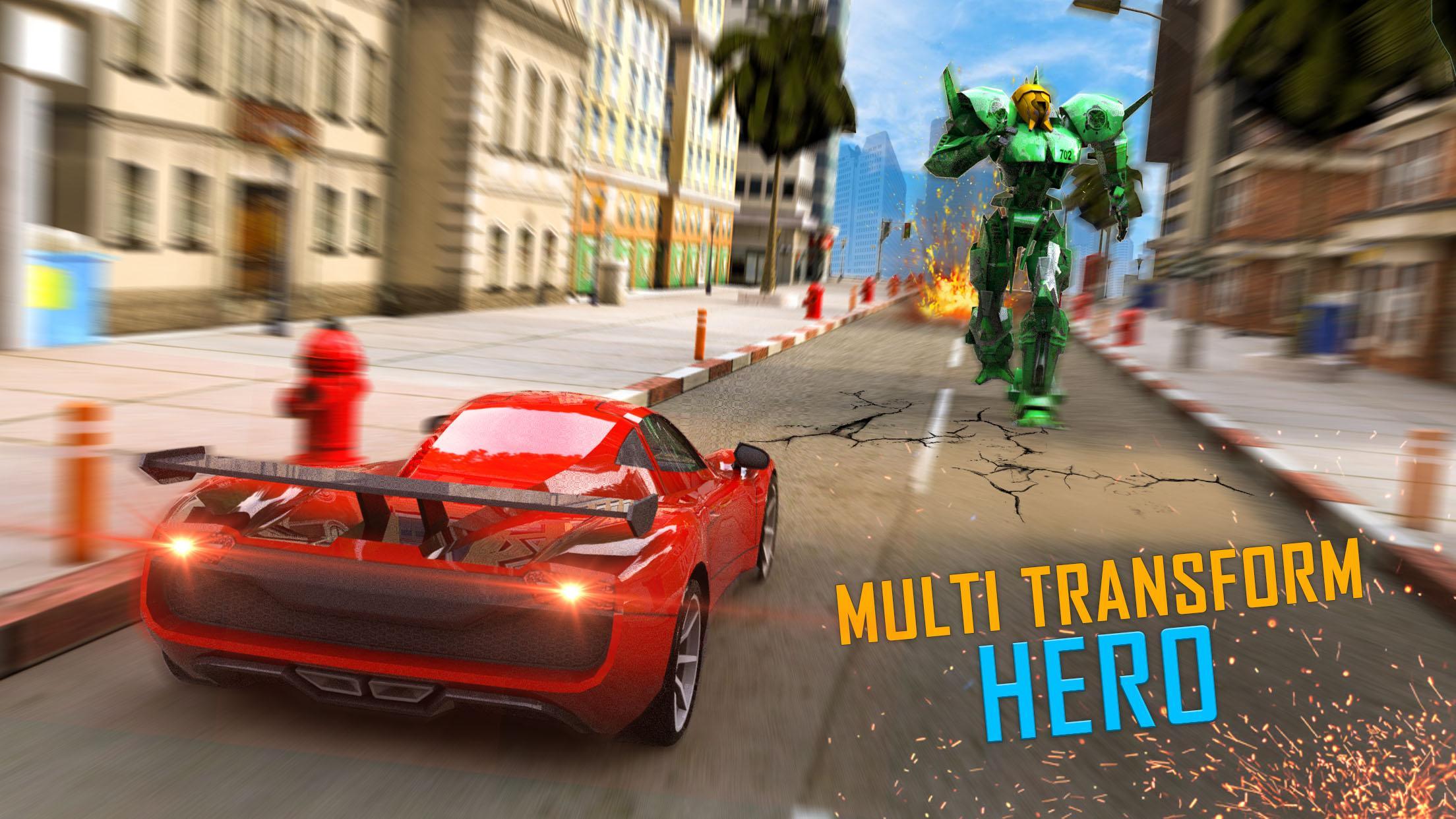 Multi Transforming Flying Dragon Robot Shooting