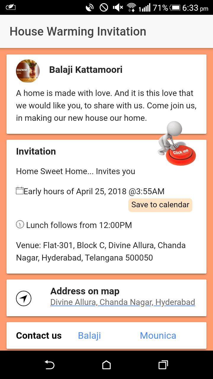 House Warming Invitation