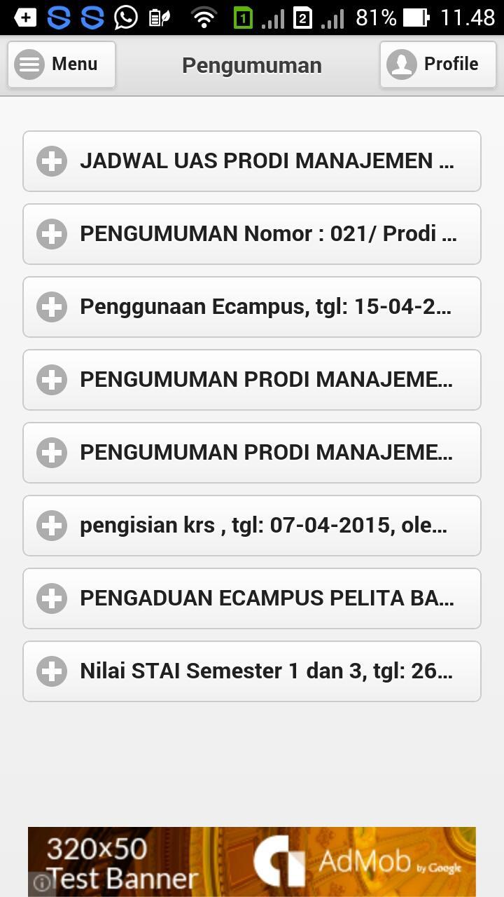 eCampus Std. Pelita Bangsa