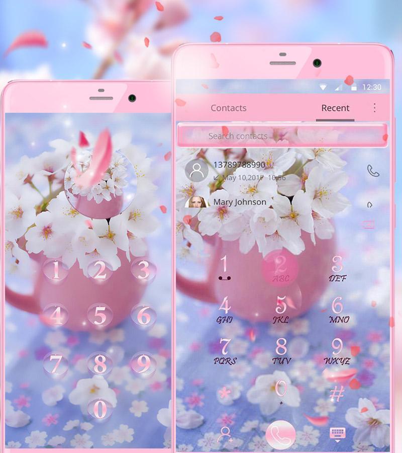 Sakura Flower Theme Wallpaper