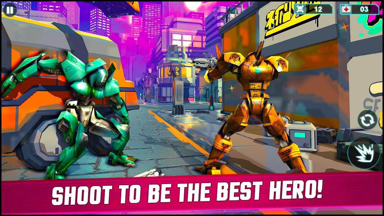 Robot Strike- Iron Counter Terrorist Shooting Game