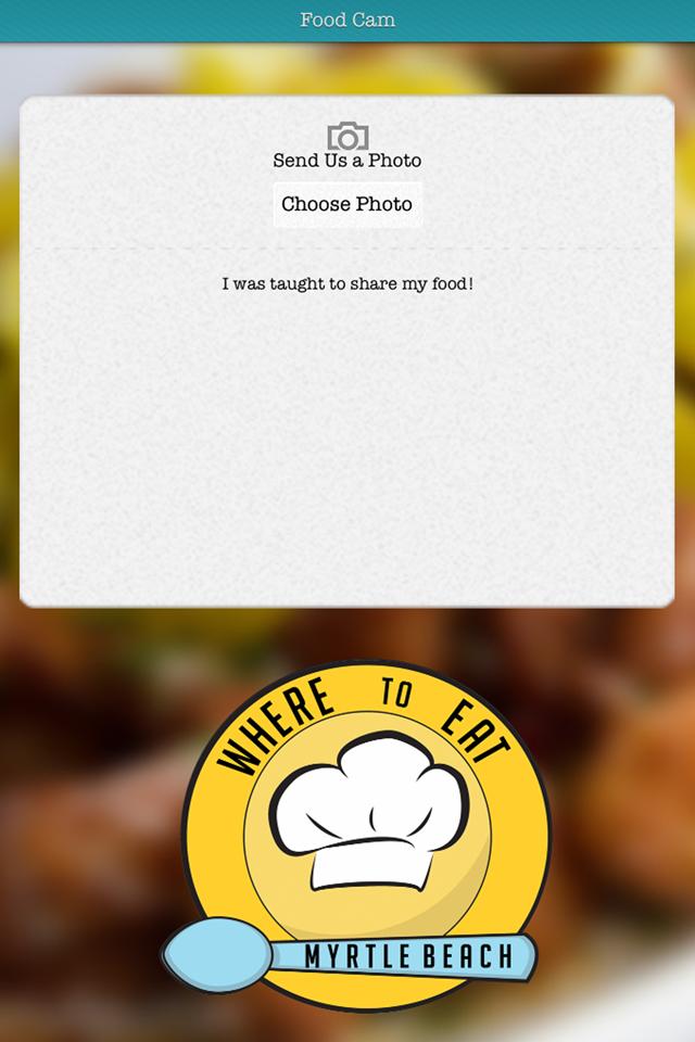 Where To Eat MYRTLE BEACH