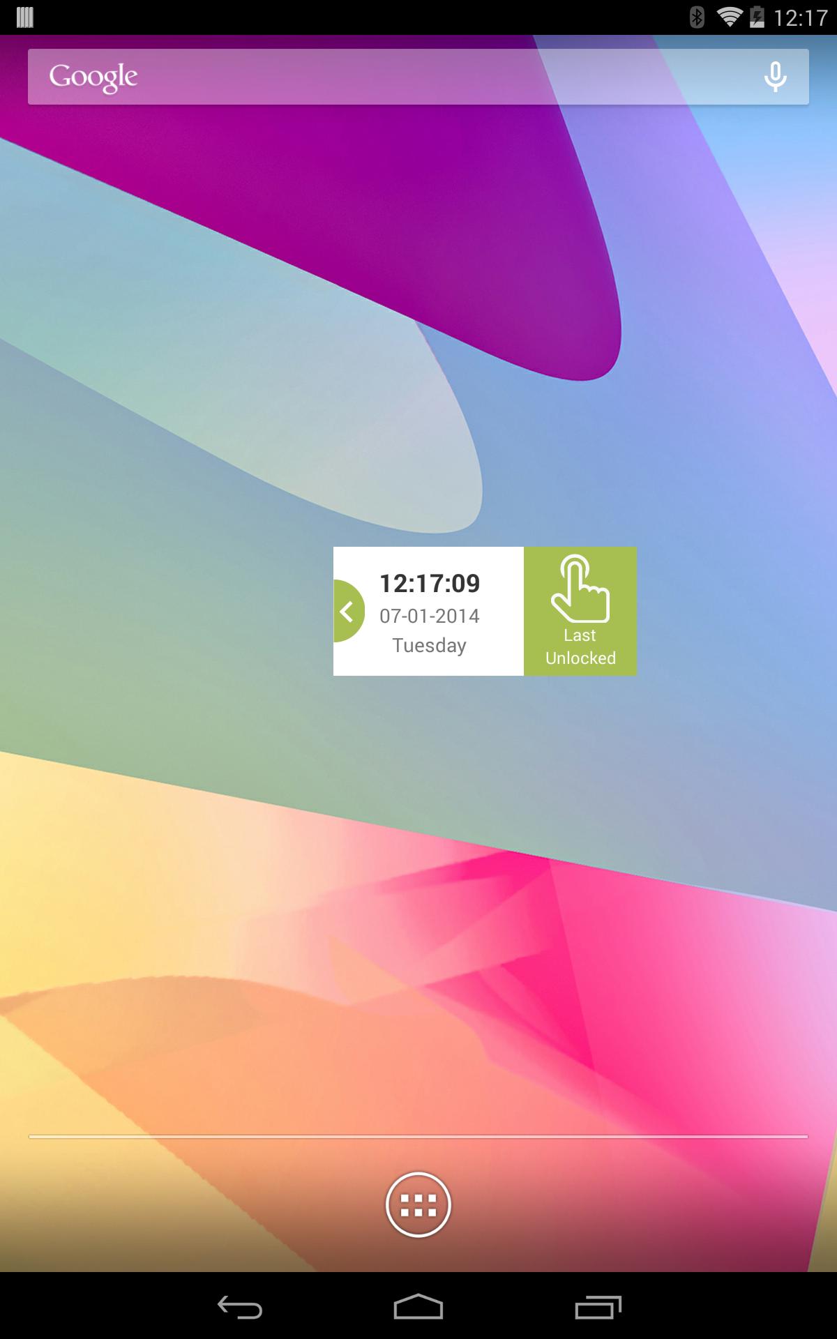 Device Unlock History
