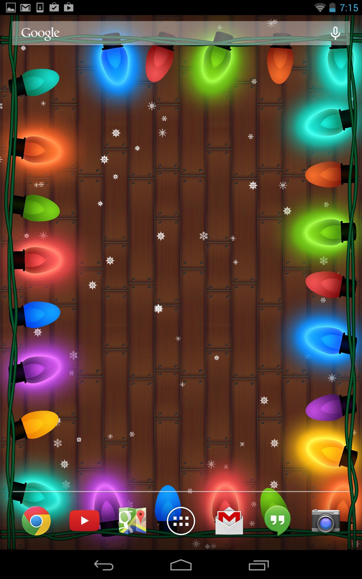 Christmas Lights HD Wallpaper