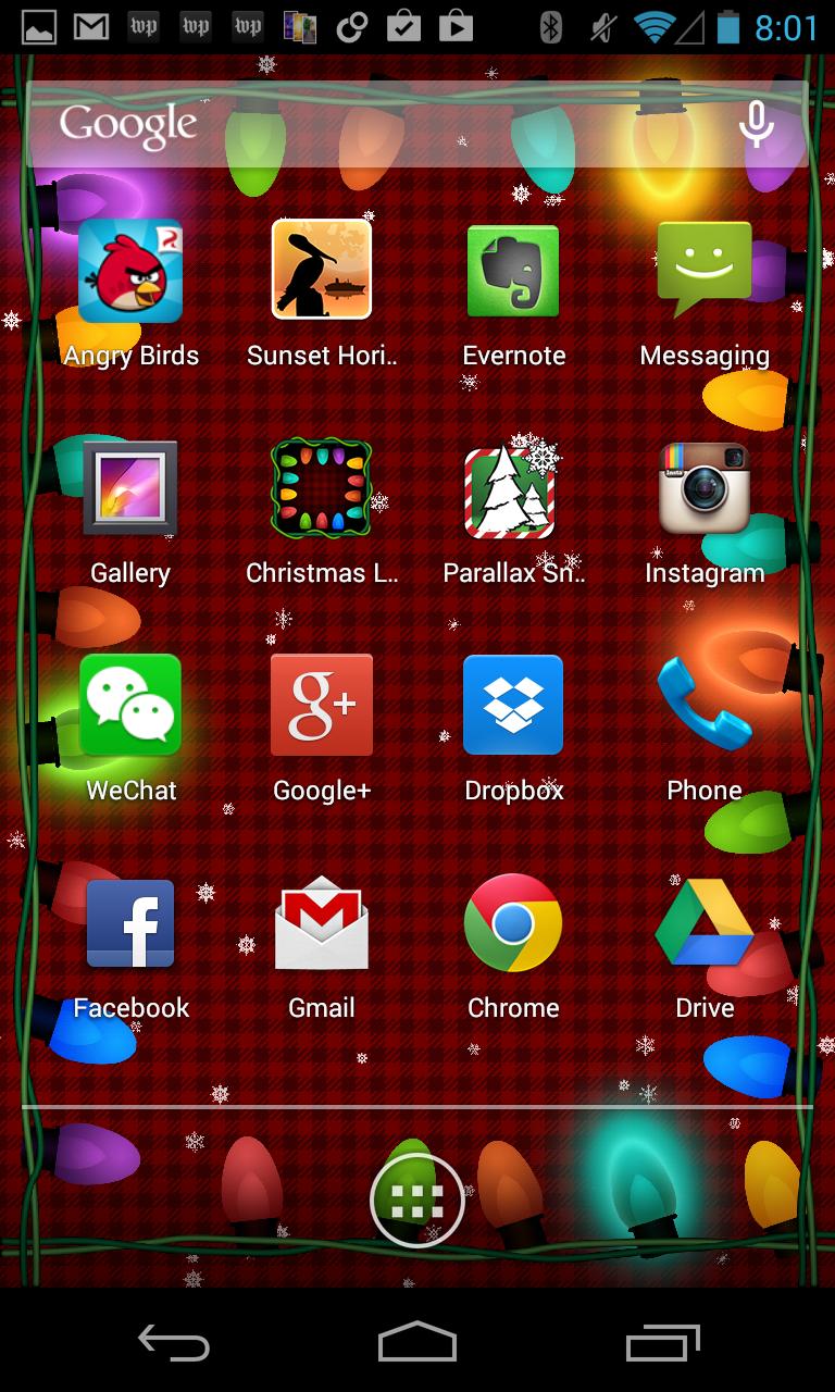 Christmas Lights HD Wallpaper