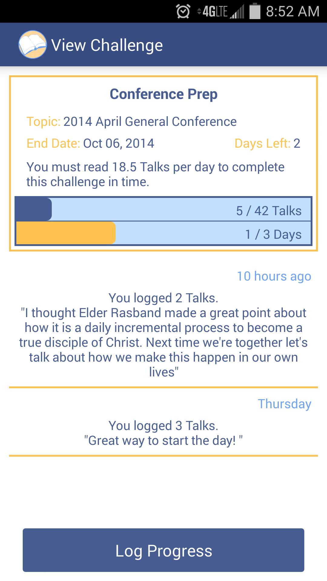 Gospel Study Challenge Lite