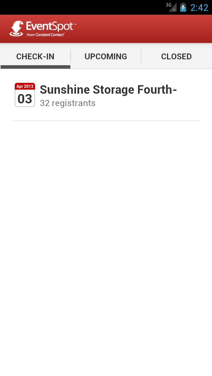 EventSpot Check-In