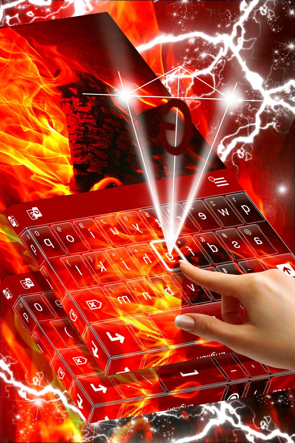 Flame Keyboard Theme