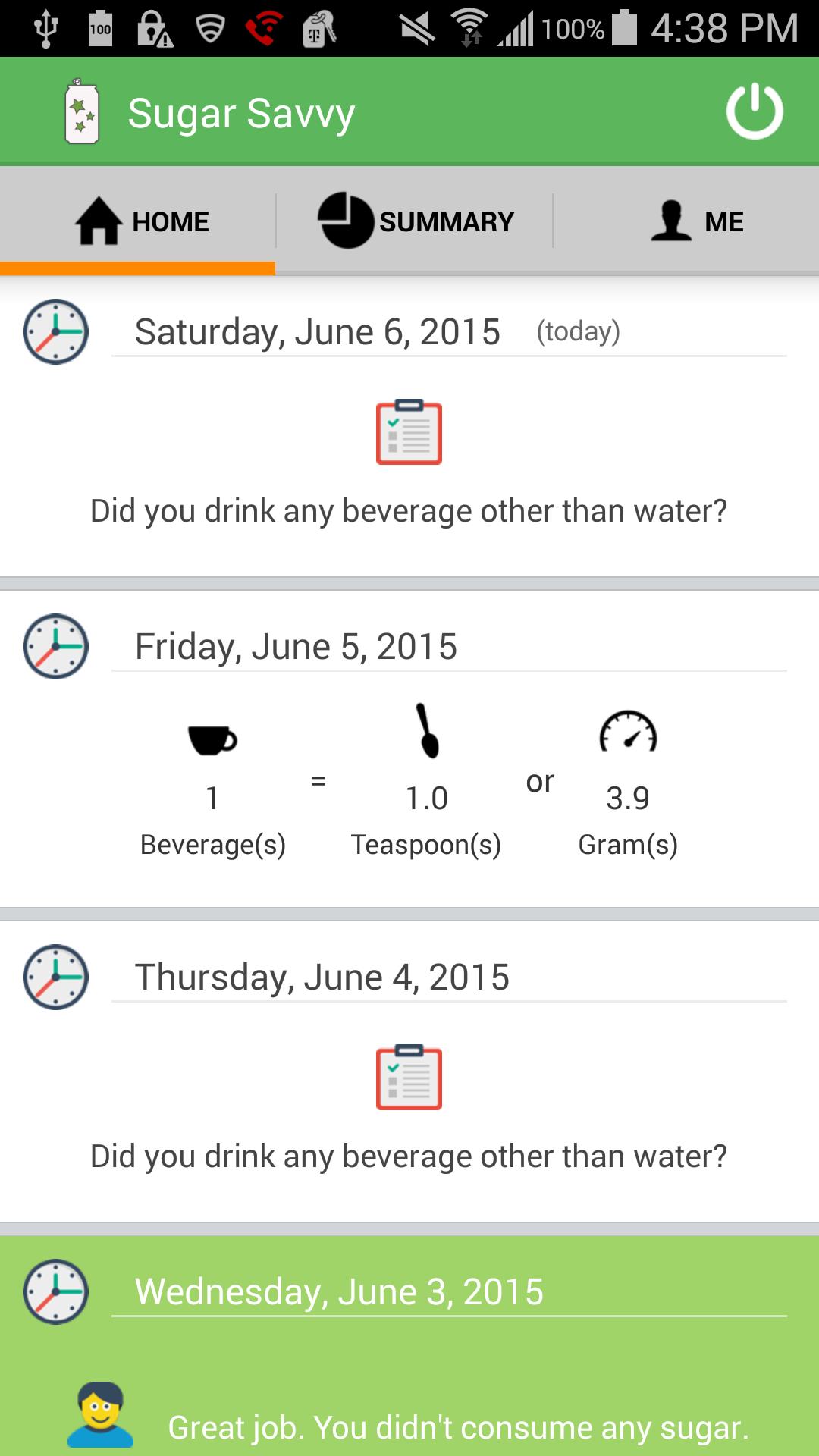 Sugar Savvy Beverage