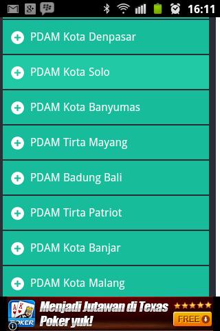 Info Cek Tagihan PDAM