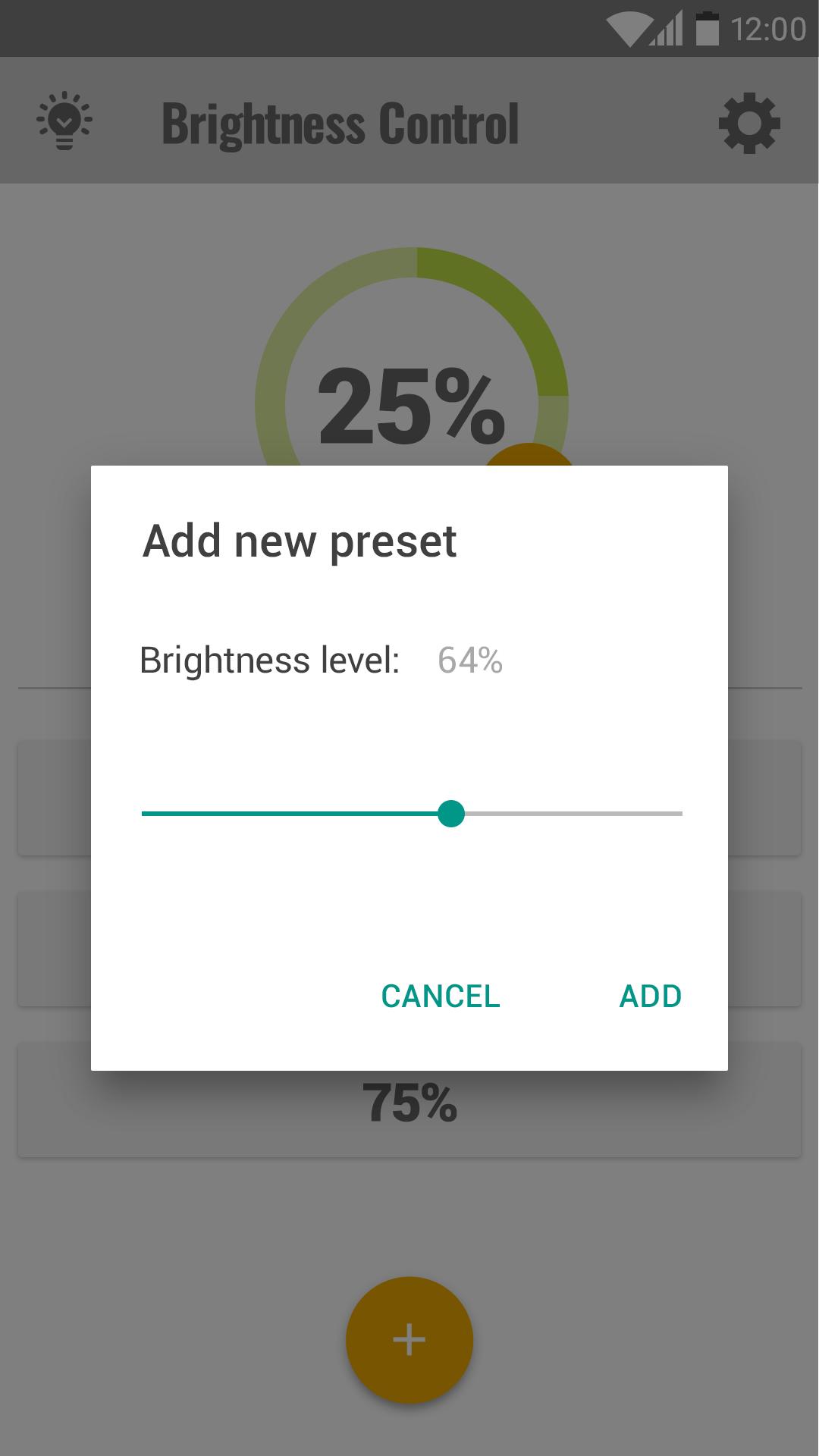 Brightness Control