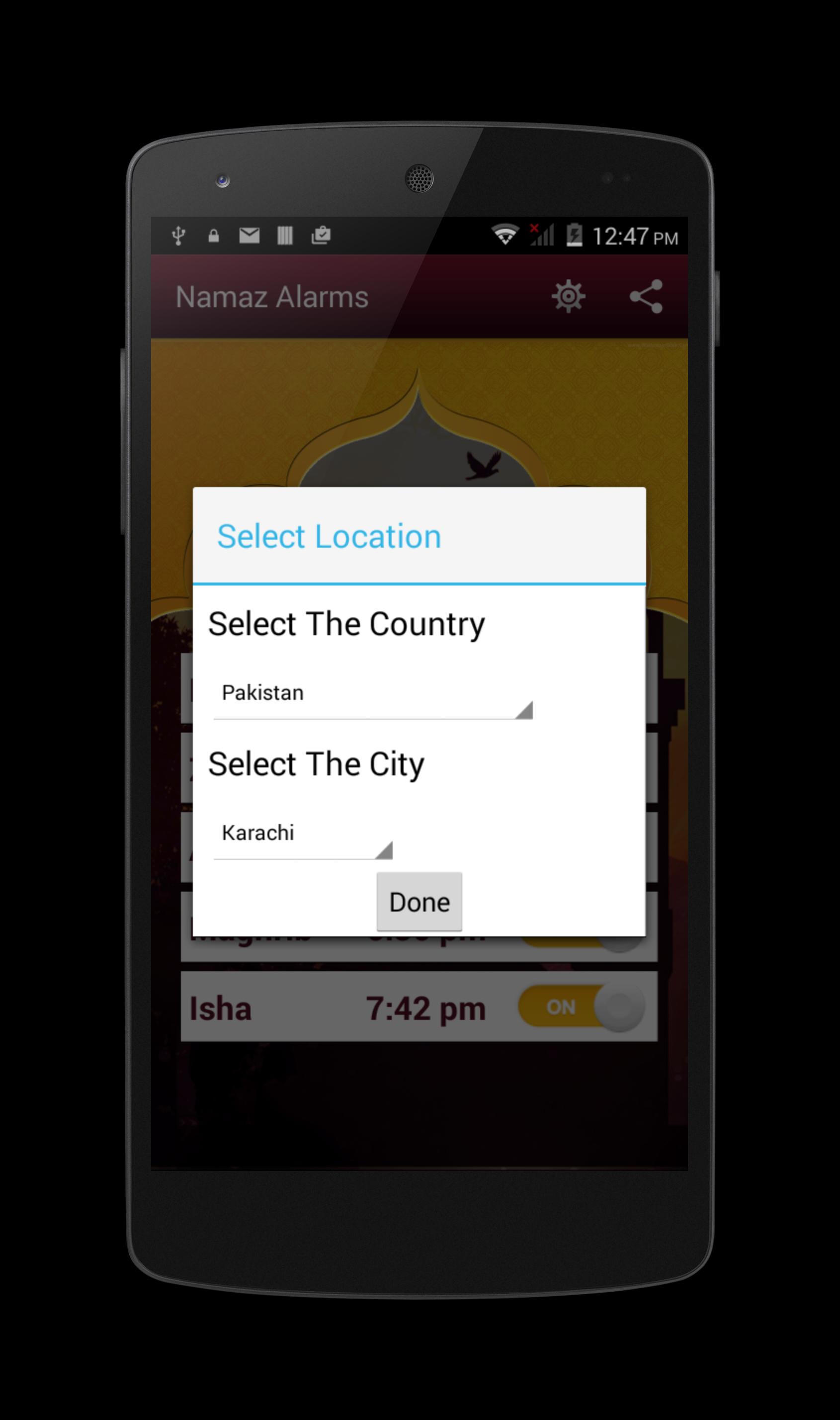 Namaz Alarms