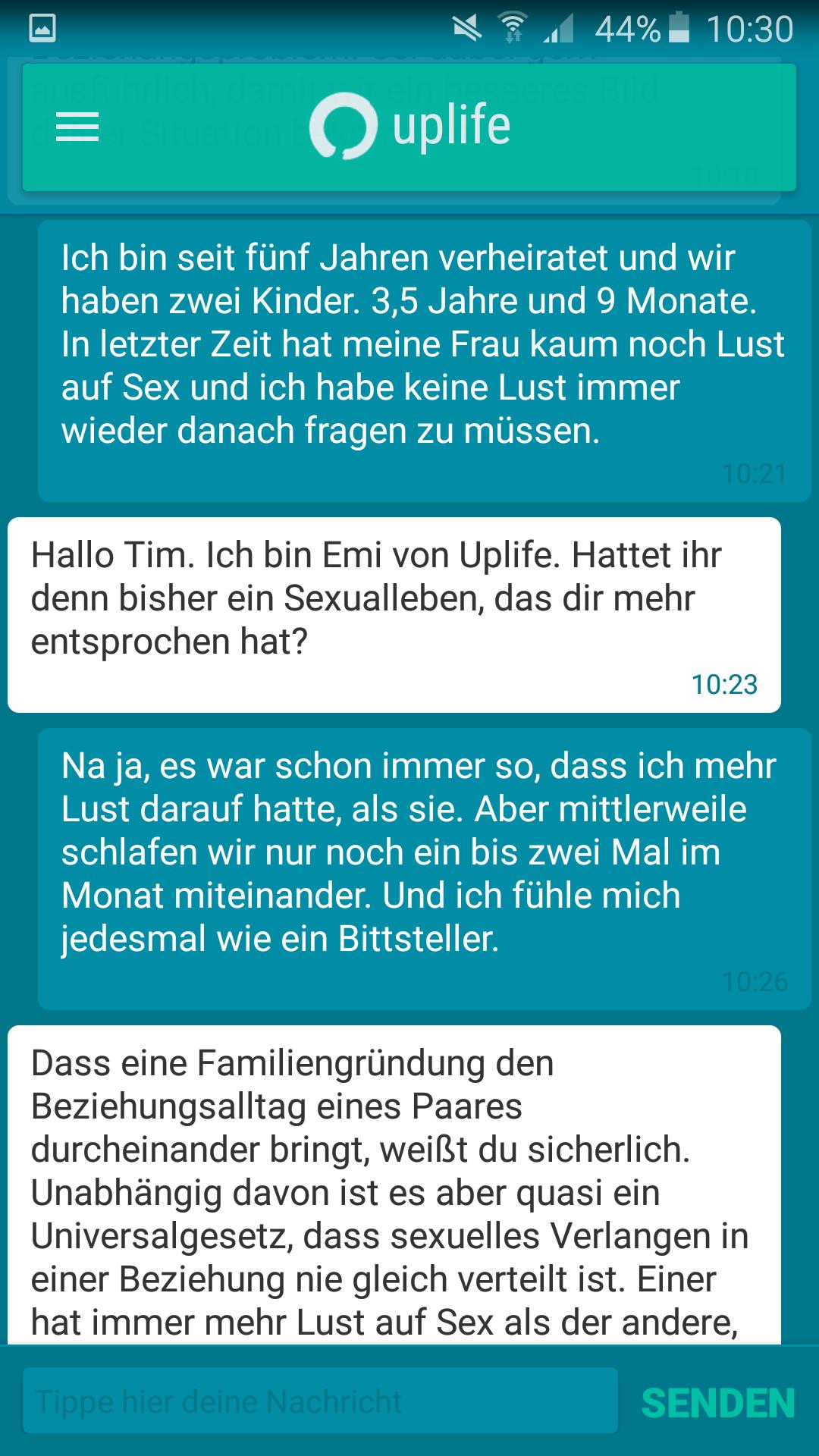 Beziehungsapp von Uplife