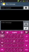 GO Keyboard Pink Zebra