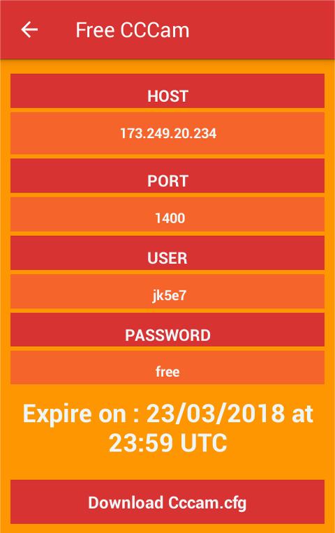 CCcam for 48 hours Renewed