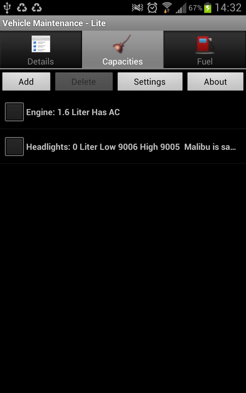 Vehicle Maintenance - Lite