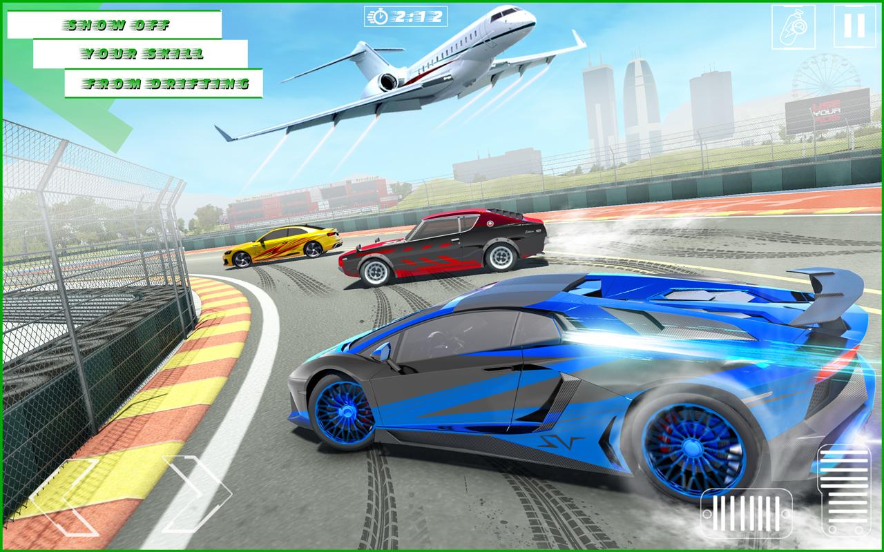 Superhero Car Racing Car Stunt