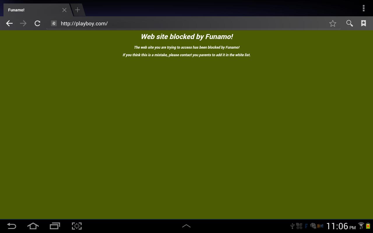Funamo Safe Browser 3.0