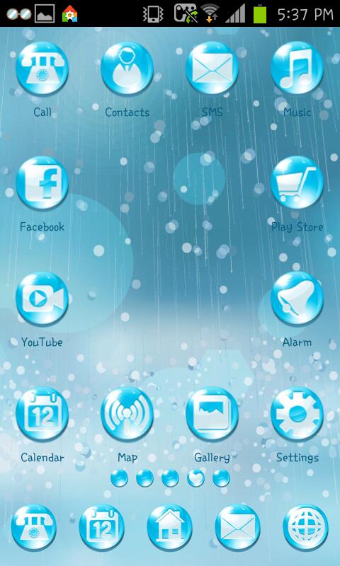 Raindrop icon style