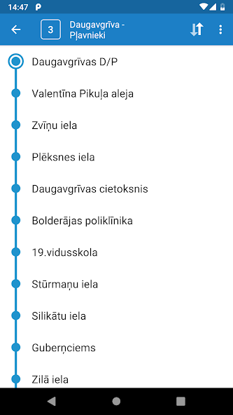 Riga Transport - timetables