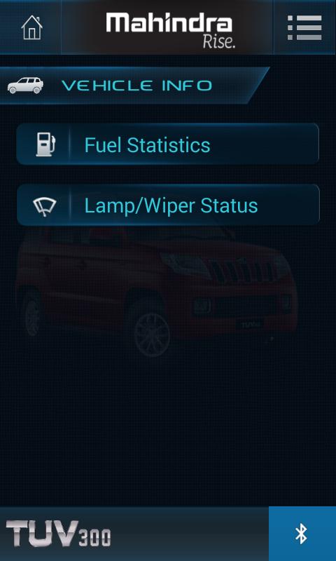MAHINDRA BLUE SENSE APP TUV300