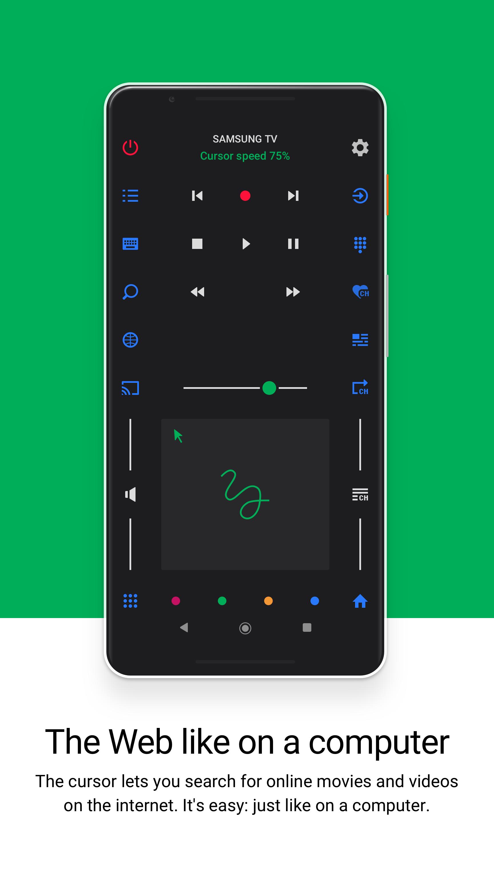 TV Remote Samsung/LG Smart TV