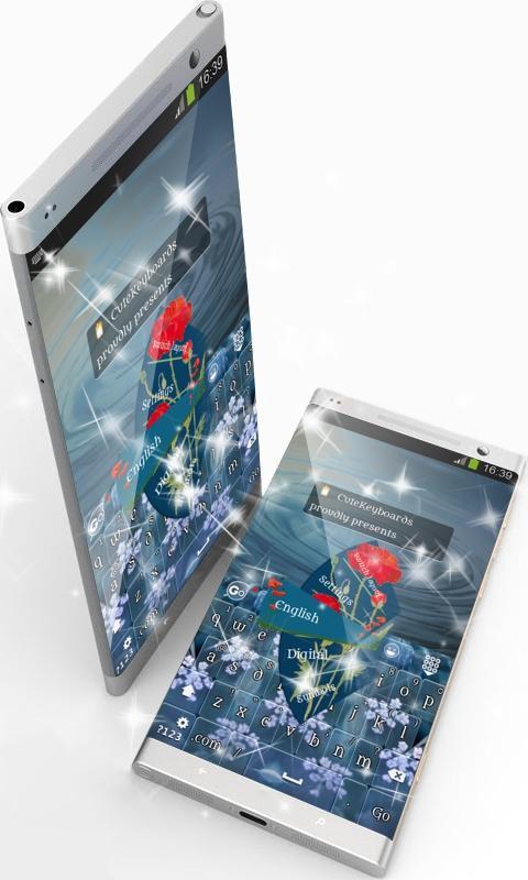 Flower FIeld GO Keyboard