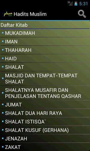 Hadits Muslim in Bahasa