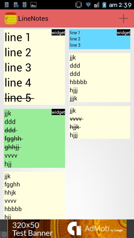Sticky Notes & Memo Widget