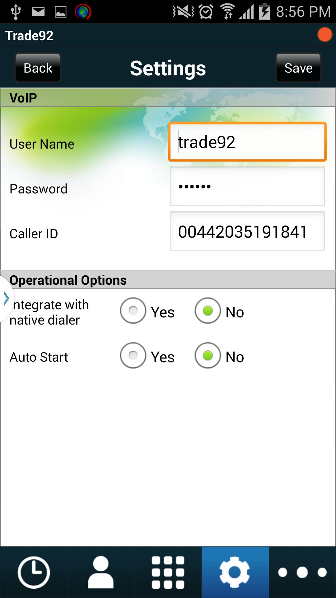 trade92 mobile dialer