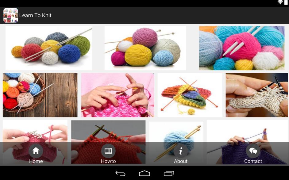 Learn To Knit Tutorials