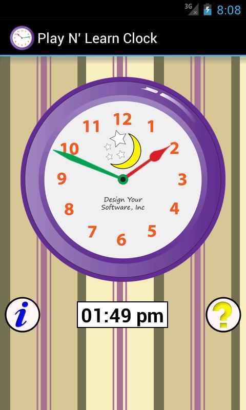Play N' Learn Clock