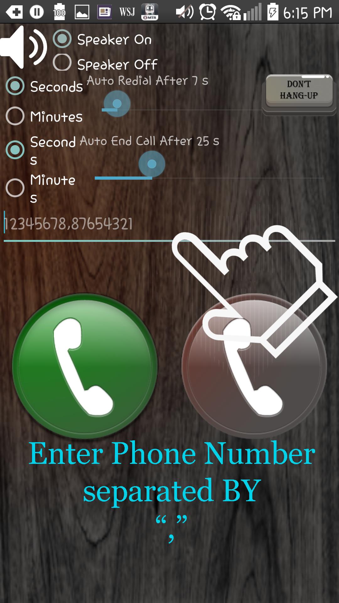Auto Redial - Call Redialer