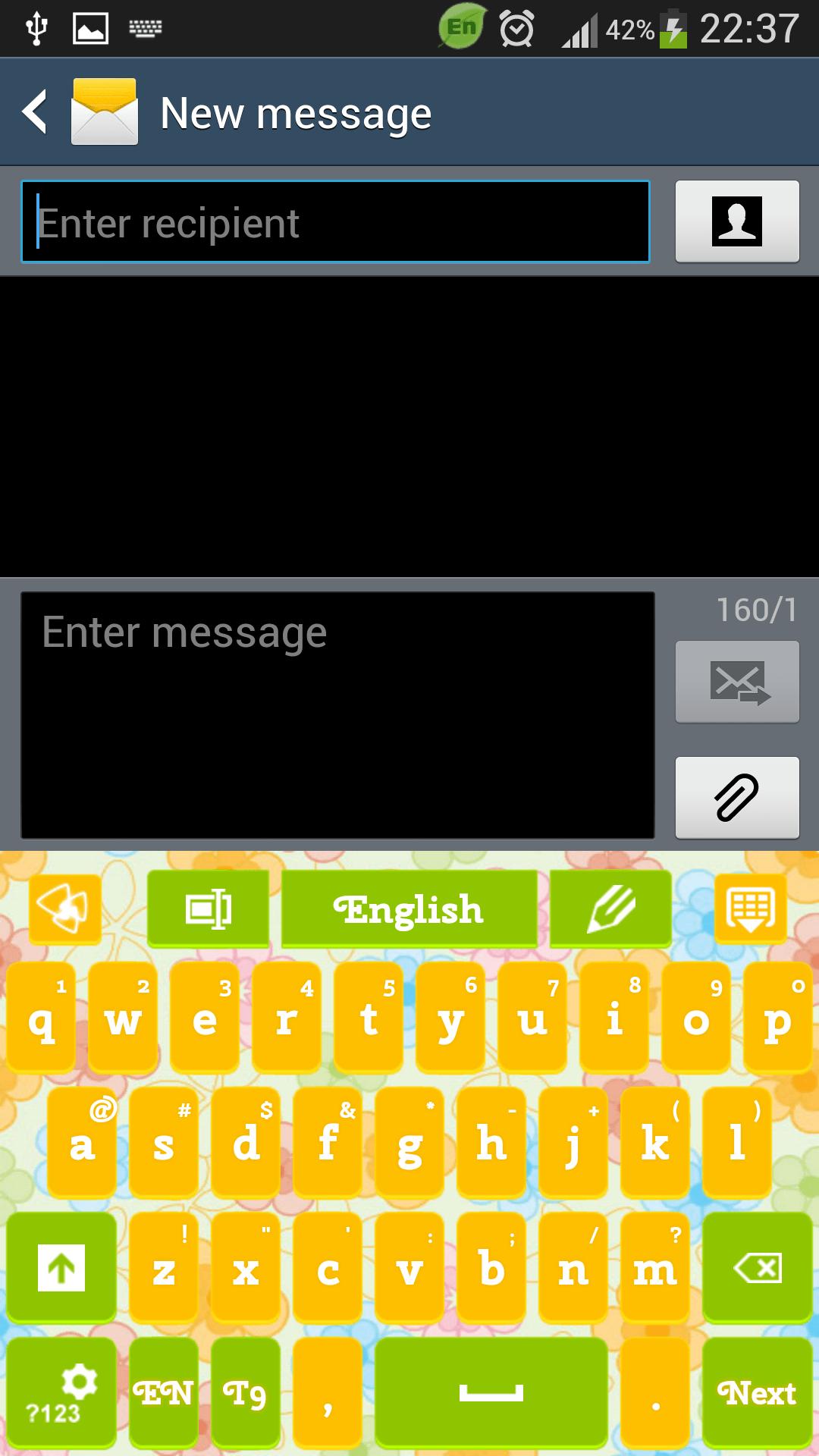 Keyboard Flower Power