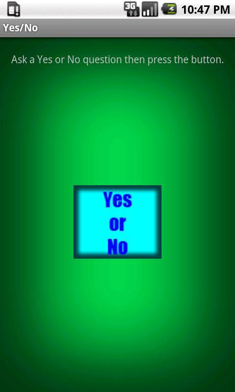 Yes/No