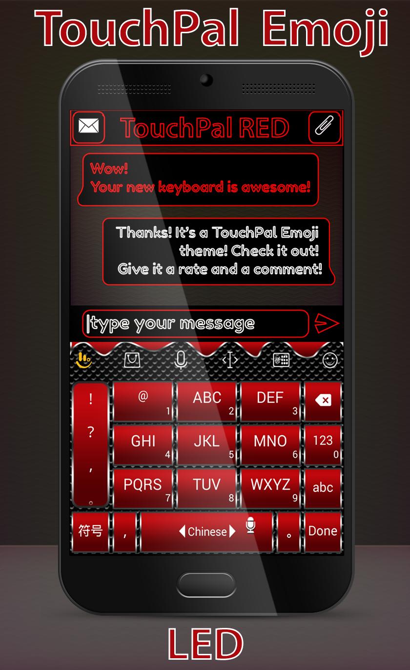 Emoji Red Keyboard