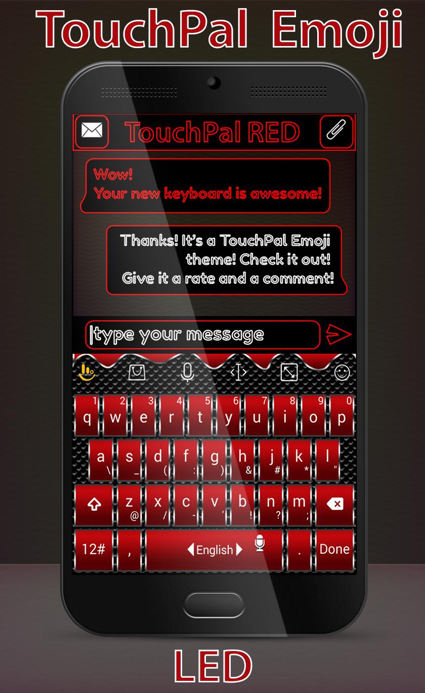 Emoji Red Keyboard