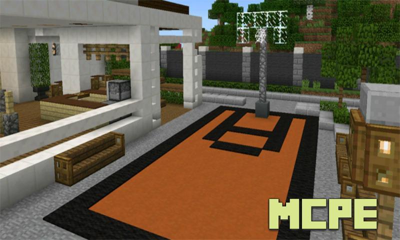 Modern Mansion Map for MCPE