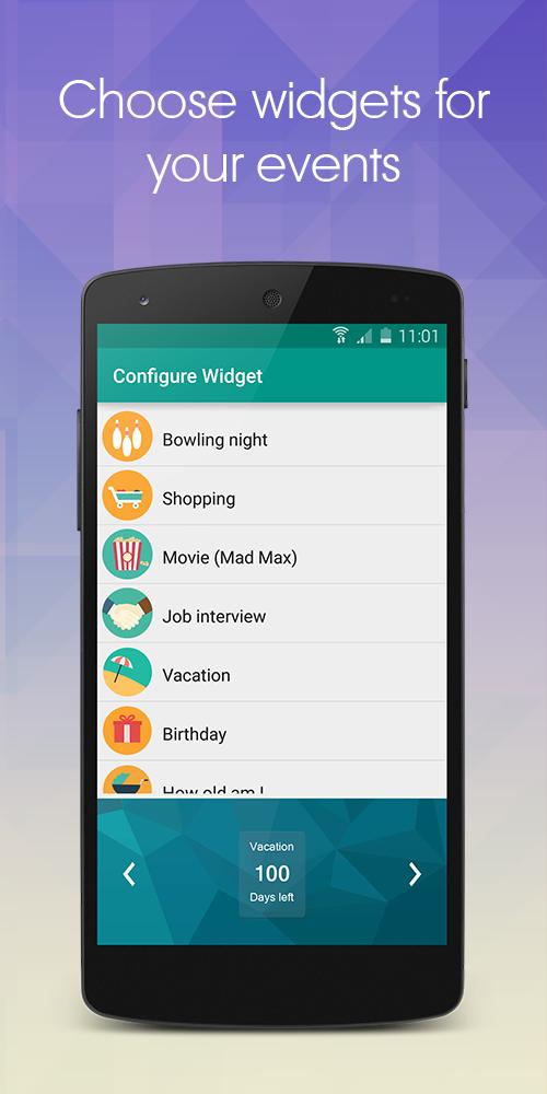 Countdown for Events