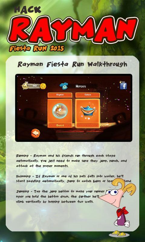 Hack Rayman Fiesta RUN 2015