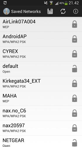 Wifi Password Key Recovery